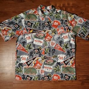 Reyn Spooner  Ohio State Buckeyes Xl Button down